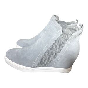 Steve Madden Wedge Sneaker gray size 10